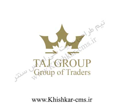 طراحی لوگوی شرکت بازرگانی ترکیه ای تاجگروپ